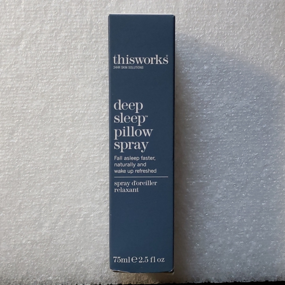 thisworks deep sleep pillow spray
